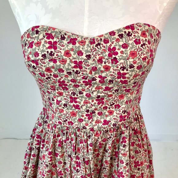 Liberty London M Prairie Ditsy Floral Print Dress - Picture 4 of 12